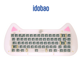 idobao ID67 Miao Bluetooth Mechanical Keyboard Acrylic Swappable Full RGB Support QMK/VIA