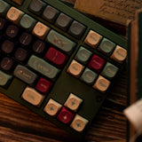 Idobao Love Letter Keycap Set MA Profile PBT Material Dye-sub Vintage for Mechanical Keyboard