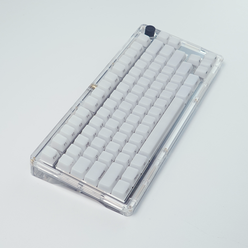 IDOBAO  Ice Translucent Shine Through OEM Profile Keycaps For Keyboard Thick ABS Keycaps Kit