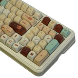 IDOBAO 118Keys Bakery Theme MA Profile Keycaps PBT Keycap Set For MX Switch Mechanical Keyboard Cute Key caps Cartoon Key cap