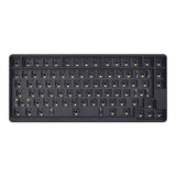 idobao ID80 Mechanical Keyboard Black Custom DIY Full Aluminium 75% Hot-swap Barebone Kit Wired Keyboard Windows/Mac/iOS/Linux