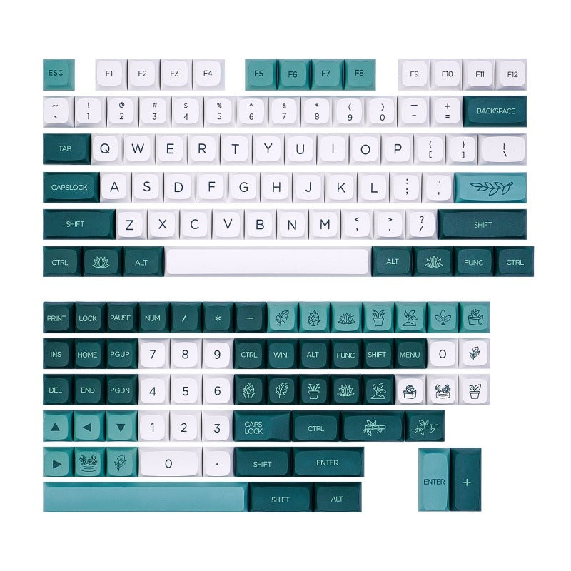 Keycaps Collectionn: MDA / XDA / CHERRY Profile PBT/ABS Dye-sublimation Keycaps Kit for MX Mechanical Keyboard