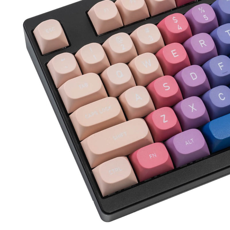 IDOBAO MA Profile Rainbow Gradient Keycaps Kit